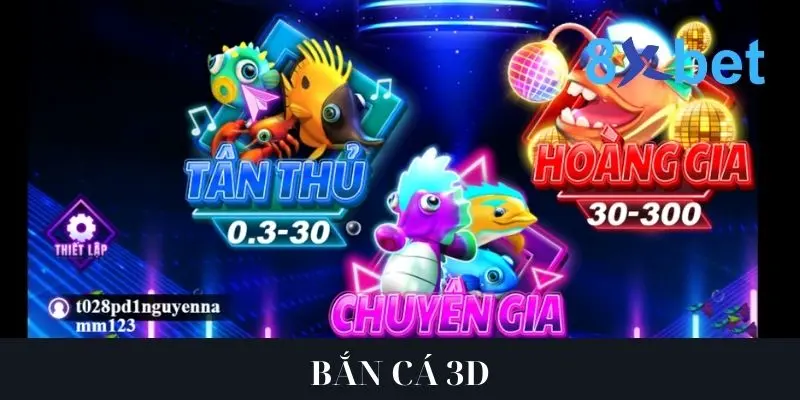Bắn Cá 3D - Khám Phá Đại Dương, Rinh Thưởng Liền Tay Bắn Cá 3D - Khám Phá Đại Dương, Rinh Thưởng Liền Tay