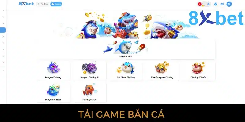 Tải game bắn cá 8Xbet- Tham gia chơi nhận thưởng hấp dẫn Tải game bắn cá nhà cái 8Xbet giúp bạn có được trải nghiệm tuyệt vời