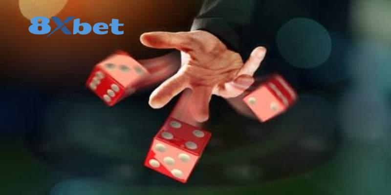 Kết quả xúc xắc hiển thị rõ trên màn hình