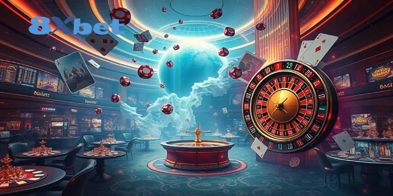 Khám phá không gian casino 8xbet trực tuyến hiện đại